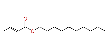 Decyl (E)-2-butenoate